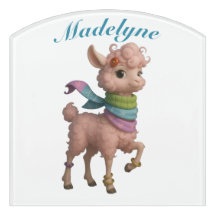 Elegante Llama Rosa Para Habitación De Chicas