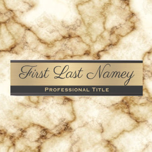 Letrero Para Puerta Elegante Rótulo de oficina profesional Faux Gold