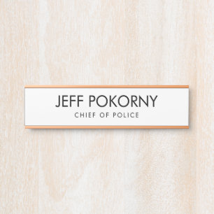 Letrero Para Puerta Empresa Personalizado profesional