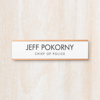 Letrero Para Puerta Empresa Personalizado profesional