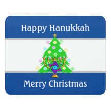 Felices fiestas Navidades y Hanukkah