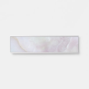 Letrero Para Puerta Granito gris marrón cuarzo Piedra de cuarzo Colgar