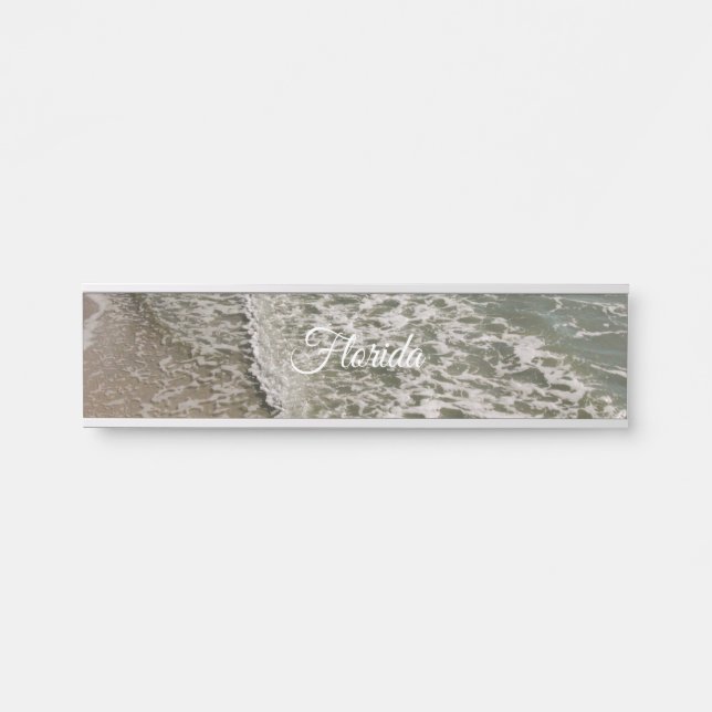 Letrero Para Puerta Isla Anna Maria   (Anverso)