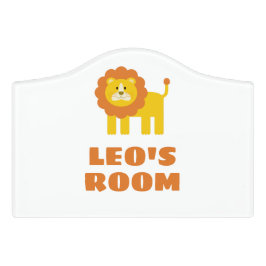 Letrero Para Puerta León