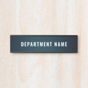 Letrero Para Puerta Letrero de nombre de departamento en la puerta