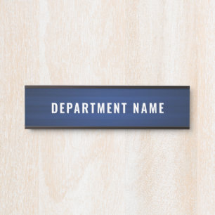 Letrero Para Puerta Letrero de nombre de departamento en la puerta