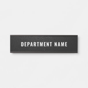 Letrero Para Puerta Letrero de nombre de departamento en la puerta