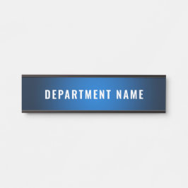 Letrero Para Puerta Letrero de nombre de departamento en la puerta