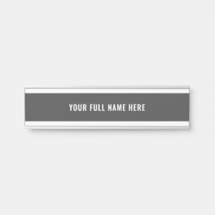 Letrero Para Puerta Letrero de Puerta con Nombre Personalizado Elija S