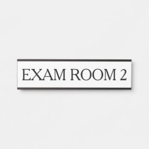 Letrero Para Puerta Letrero de puerta de oficina de sala de examen del
