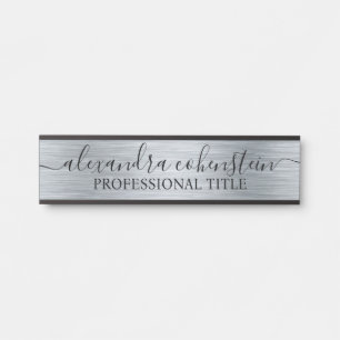 Letrero Para Puerta Letrero de Puerta de Oficina de Su Empresa Falso P