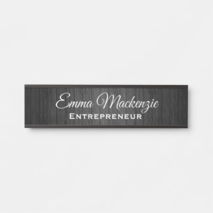 Letrero Para Puerta Letrero de Puerta de Oficina Personalizable Grano