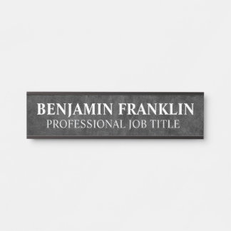 Letrero Para Puerta Letrero de Puerta de Oficina Profesional Moderno