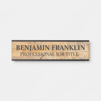 Letrero Para Puerta Letrero de Puerta de Oficina Profesional Moderno