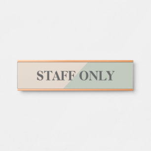 Letrero Para Puerta Límite de oficina de espacio de trabajo privado so