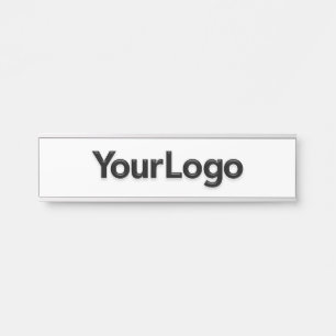 Letrero Para Puerta Logo profesional de Office Job Personalizado Busin