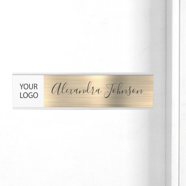 Letrero Para Puerta Logotipo de personalizado Executive Gold Professio (Subido por el creador)