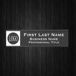 Letrero Para Puerta Logotipo de su empresa Señal de puerta de oficina 