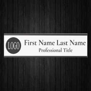 Letrero Para Puerta Logotipo de su empresa Señal de puerta de oficina