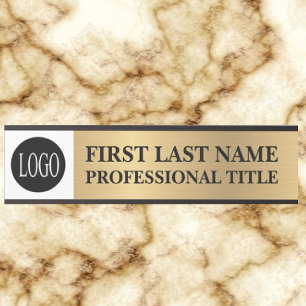 Letrero Para Puerta Logotipo de su empresa Señal de puerta de oficina 
