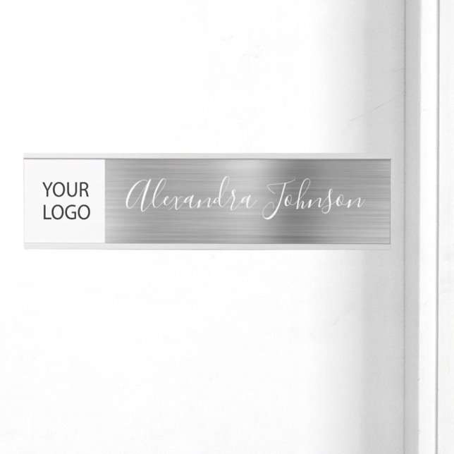 Letrero Para Puerta Logotipo personalizado Executive Silver Profesiona (Subido por el creador)