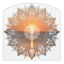 mandala du coucher de soleil