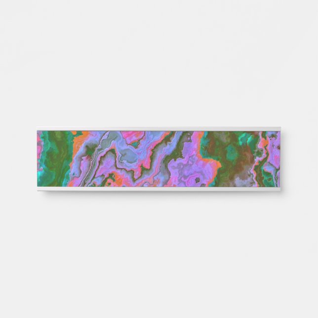 Letrero Para Puerta Marble agrio (Anverso)