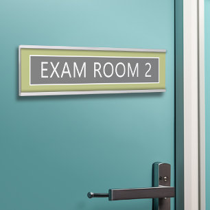 Letrero Para Puerta Médica de Dentista de sala de examen Office PUEDE