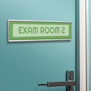 Letrero Para Puerta Médica de Dentista de sala de examen Office puede