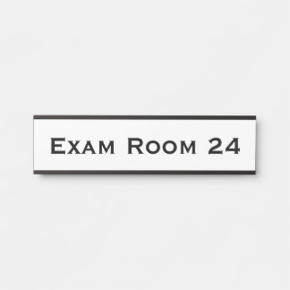 Letrero Para Puerta Médica Médica Oficina Rótulo de puerta de sala de