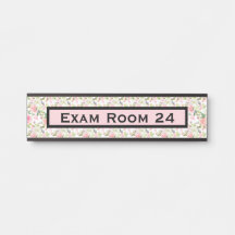 Médica Médica Oficina Rótulo de puerta de sala de 