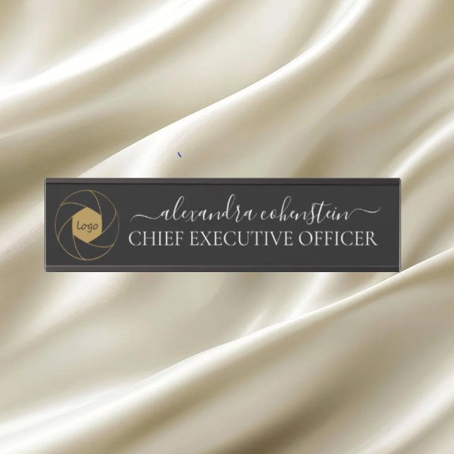 Letrero Para Puerta Modern Logo Script Office Door Sign (Subido por el creador)