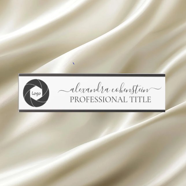 Letrero Para Puerta Modern Logo Script Office Door Sign (Subido por el creador)