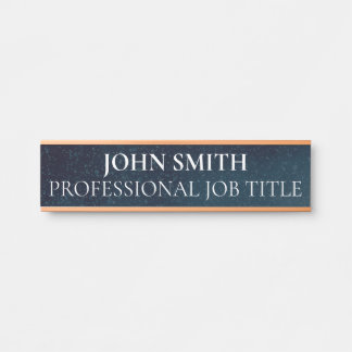 Letrero Para Puerta Modern Professional Office Door Sign