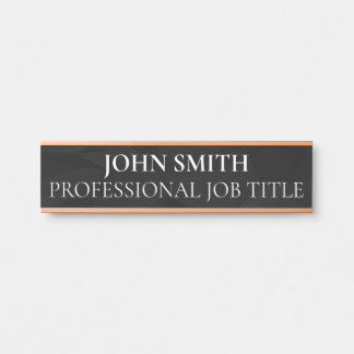 Letrero Para Puerta Modern Professional Office Door Sign