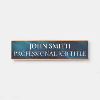 Letrero Para Puerta Modern Professional Office Door Sign