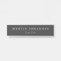 Moderna Llanura Minimalista Elegante Gris