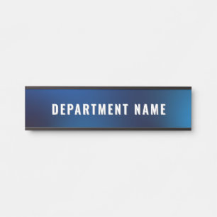 Letrero Para Puerta Moderno Rótulo de puerta con nombre de departament