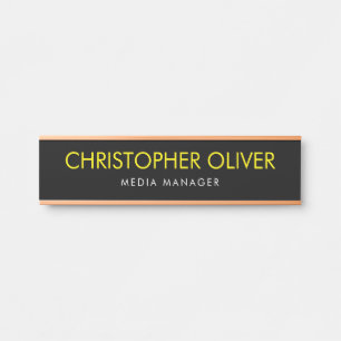 Letrero Para Puerta Negocio personalizado profesional