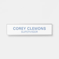 Nombre personalizado profesional Título Office Azu