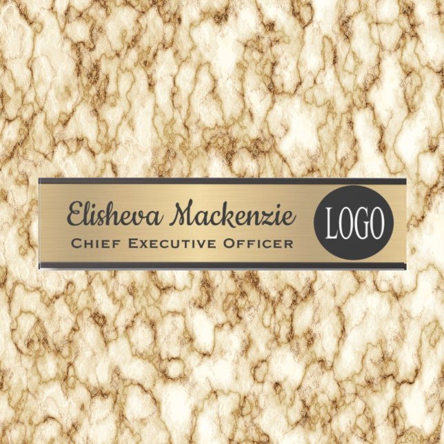 Letrero Para Puerta Office Door Sign Your Logo Here  Name Plate (Subido por el creador)