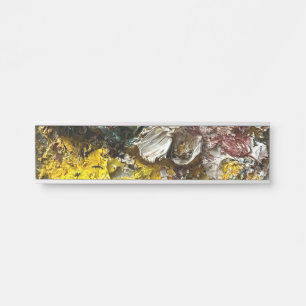 Letrero Para Puerta Paleta del artista #1