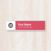 Personalizado logotipo comercial nombre de oficina