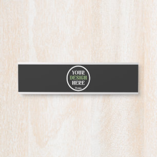 Letrero Para Puerta personalizado, único, elegante y minimalista