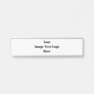 Letrero Para Puerta Personalizar o Personalizar de plantillas en blanc