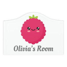 Letrero Para Puerta Raspberry