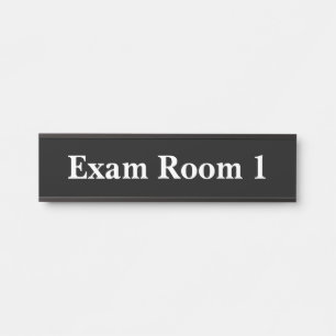 Letrero Para Puerta Rótulo de la puerta de la sala de exámenes para mé
