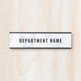 Letrero Para Puerta Rótulo de puerta de nombre de departamento