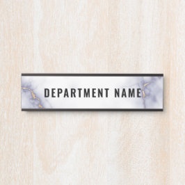 Letrero Para Puerta Rótulo de puerta de nombre de departamento