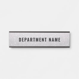 Letrero Para Puerta Rótulo de puerta de nombre de departamento